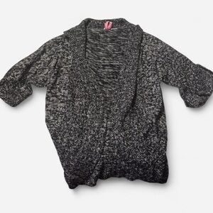 Women's Black and Gray Sweater